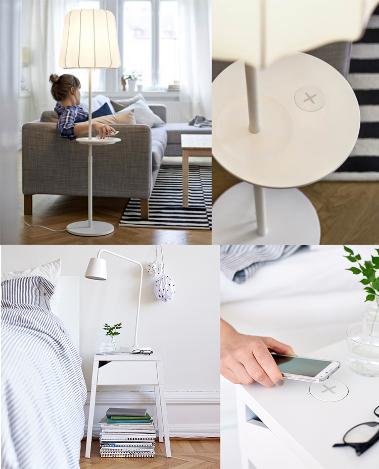 Ikeas nya satsning - möbler som laddar mobilen trådlöst!